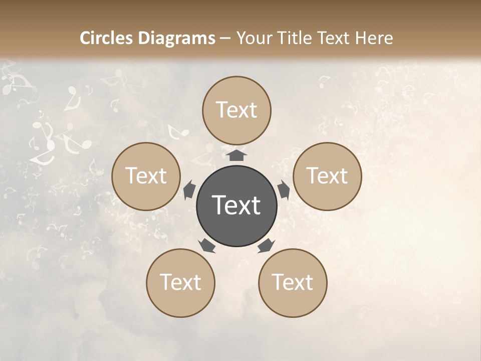 A Large Group Of Bubbles Floating In The Air PowerPoint Template