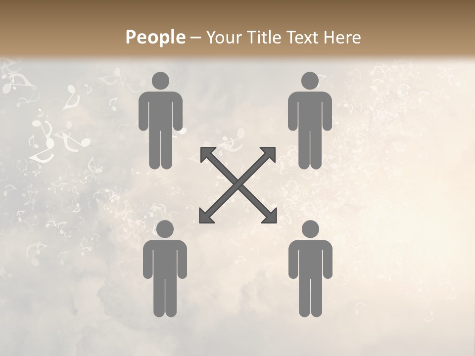A Large Group Of Bubbles Floating In The Air PowerPoint Template