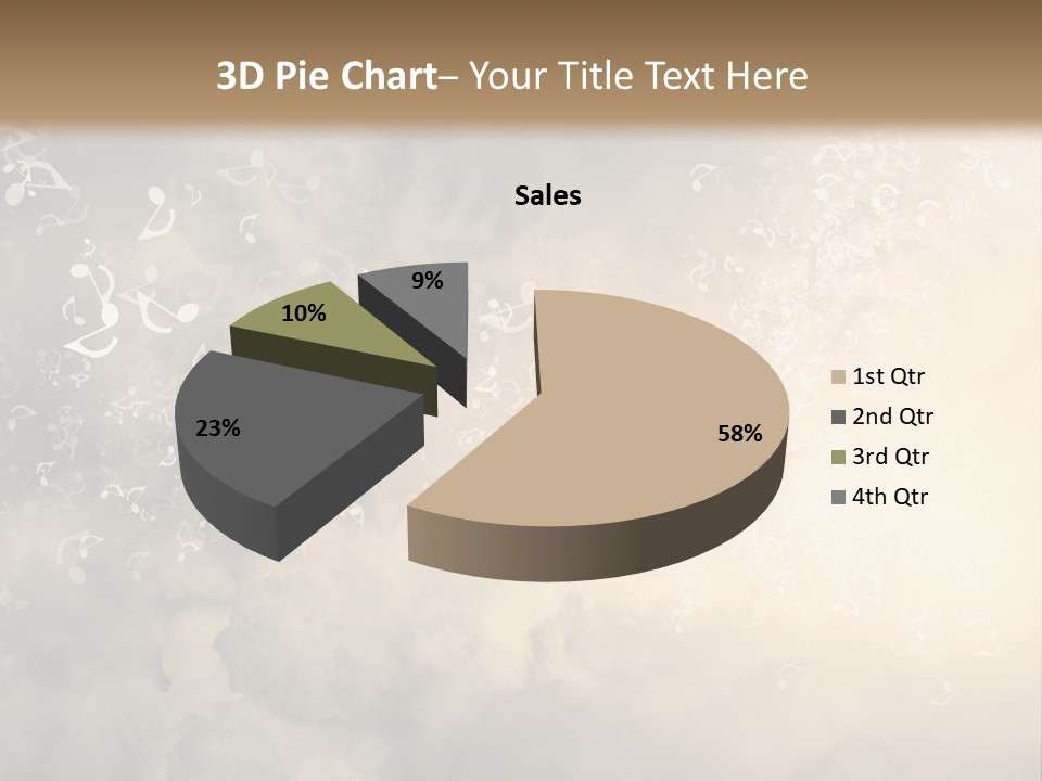 A Large Group Of Bubbles Floating In The Air PowerPoint Template