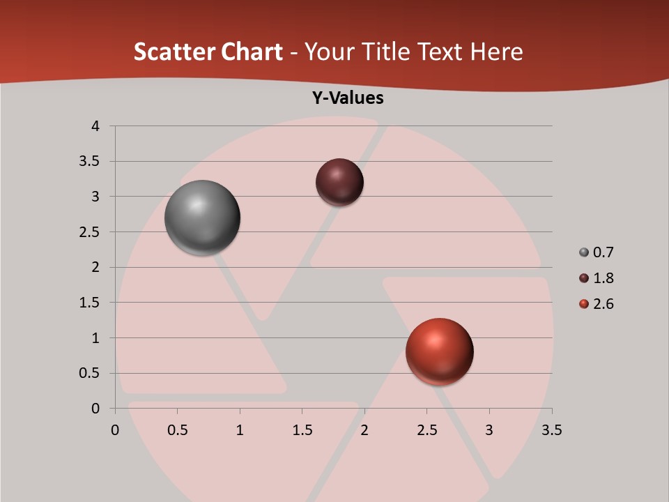 A Red And Black Background With A Red Circle PowerPoint Template