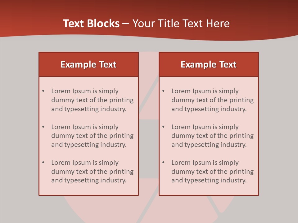 A Red And Black Background With A Red Circle PowerPoint Template