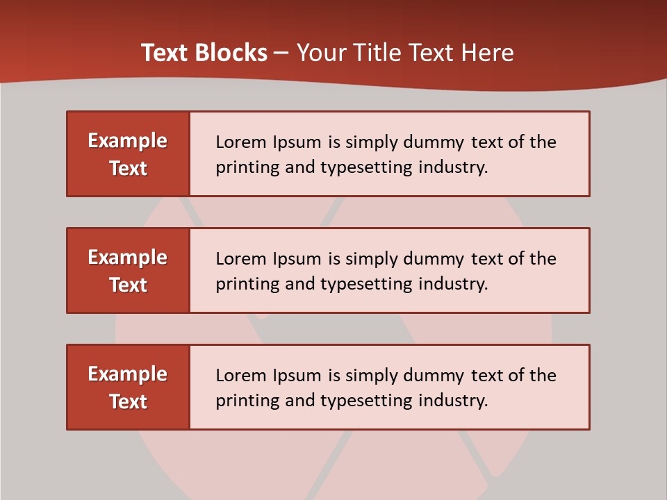 A Red And Black Background With A Red Circle PowerPoint Template