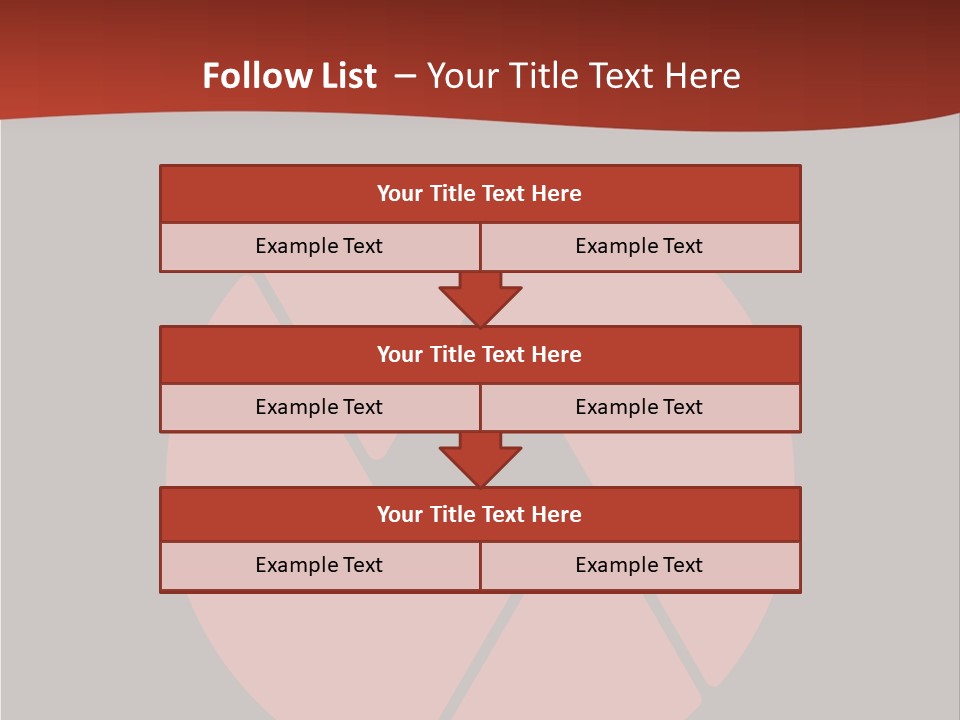 A Red And Black Background With A Red Circle PowerPoint Template