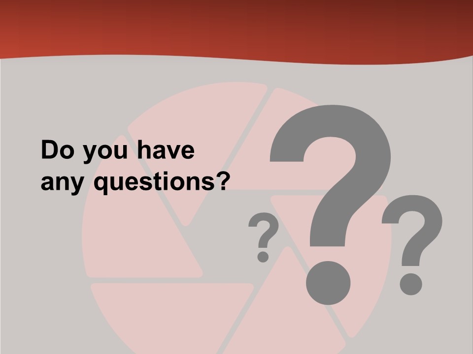 A Red And Black Background With A Red Circle PowerPoint Template