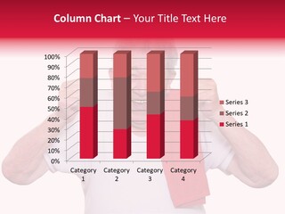 A Man With A Red Scarf Giving A Thumbs Up PowerPoint Template