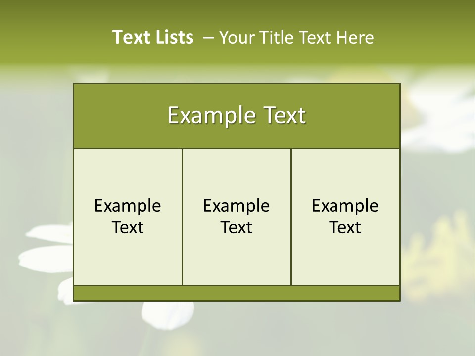 A Bee On A Flower Powerpoint Template PowerPoint Template