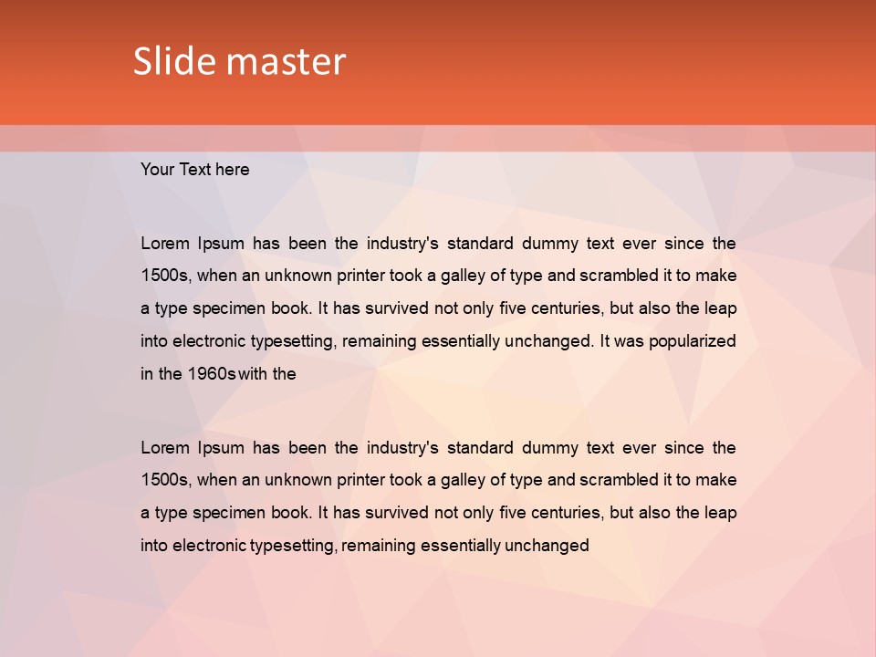 A Colorful Abstract Background With The Words Name Of Presentation Company Name PowerPoint Template