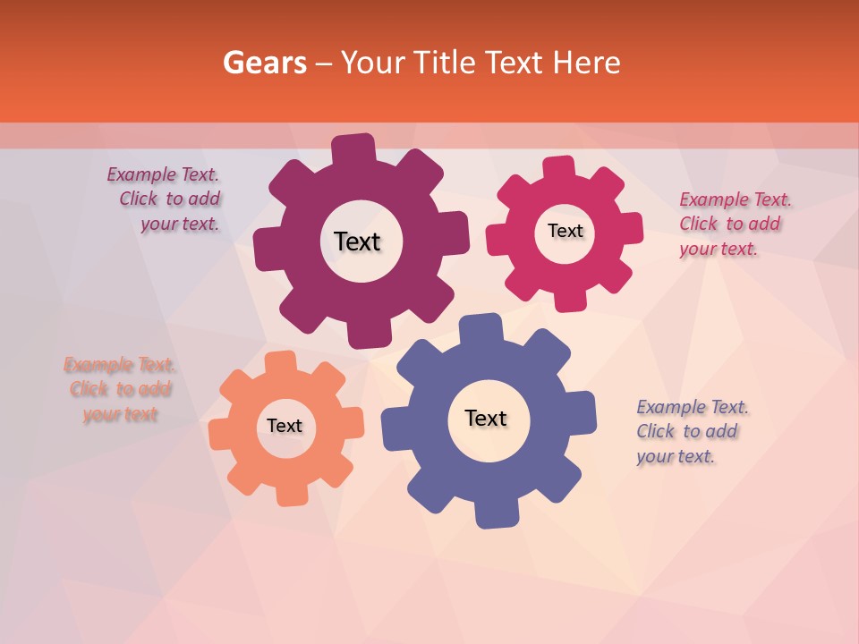 A Colorful Abstract Background With The Words Name Of Presentation Company Name PowerPoint Template
