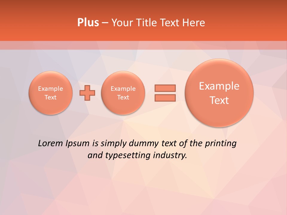 A Colorful Abstract Background With The Words Name Of Presentation Company Name PowerPoint Template