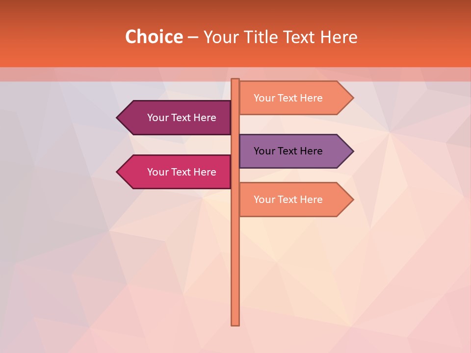 A Colorful Abstract Background With The Words Name Of Presentation Company Name PowerPoint Template