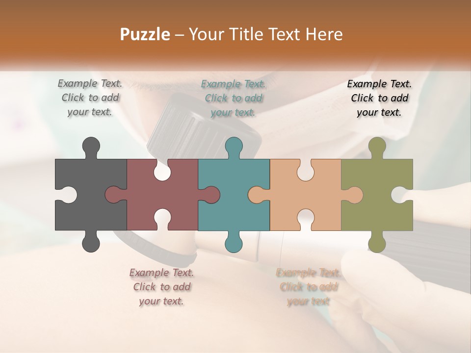 A Woman Getting Her Skin Done With A Machine PowerPoint Template