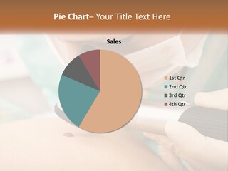 A Woman Getting Her Skin Done With A Machine PowerPoint Template