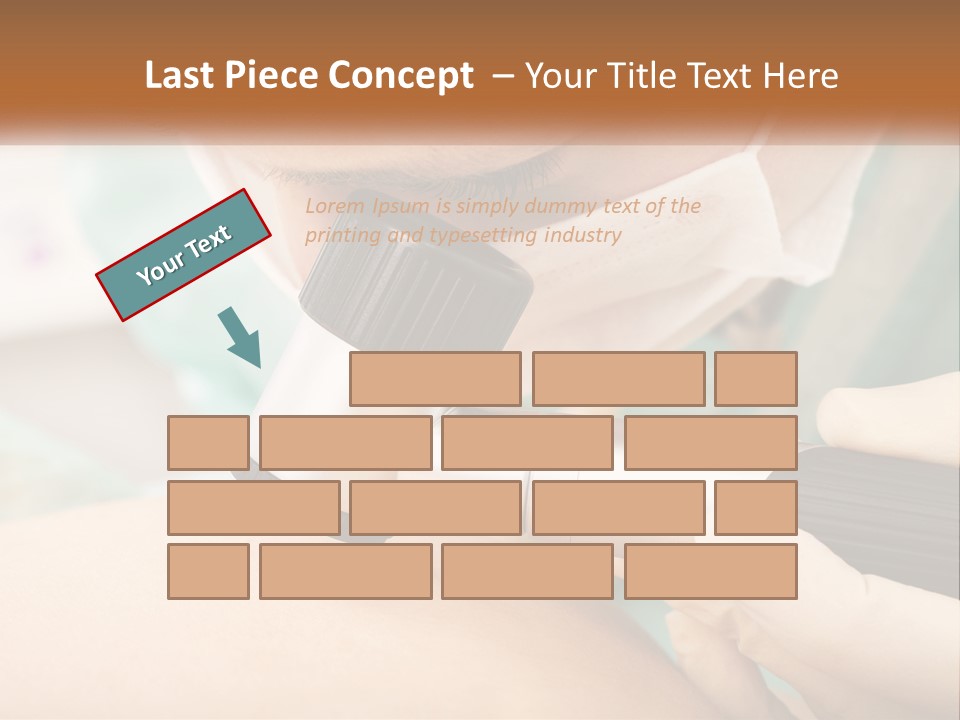 A Woman Getting Her Skin Done With A Machine PowerPoint Template
