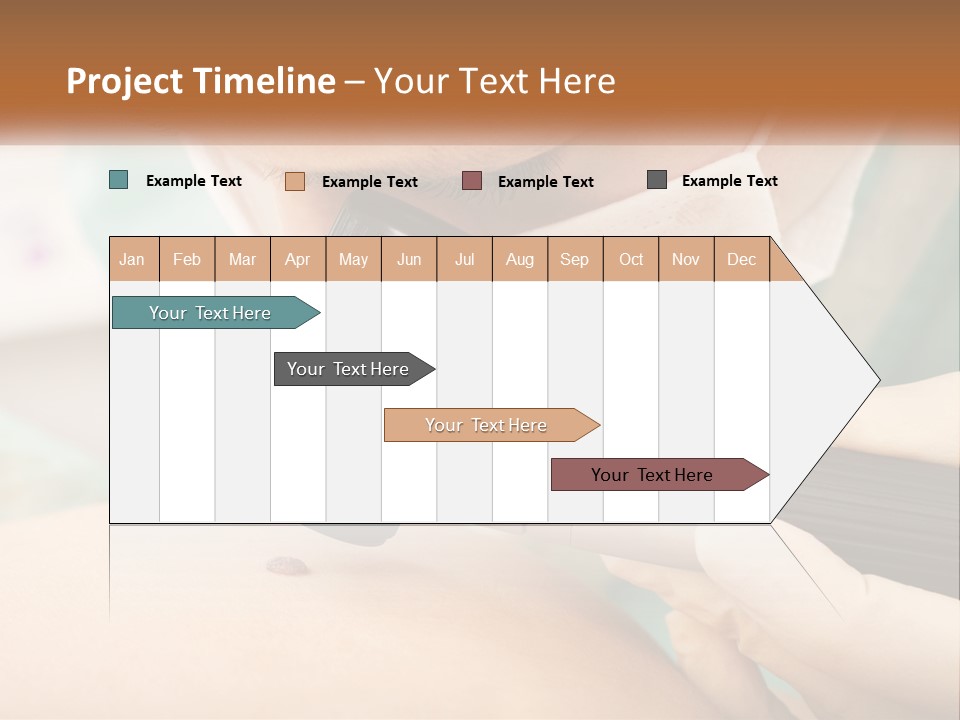 A Woman Getting Her Skin Done With A Machine PowerPoint Template