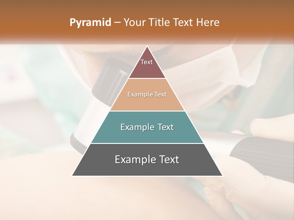 A Woman Getting Her Skin Done With A Machine PowerPoint Template