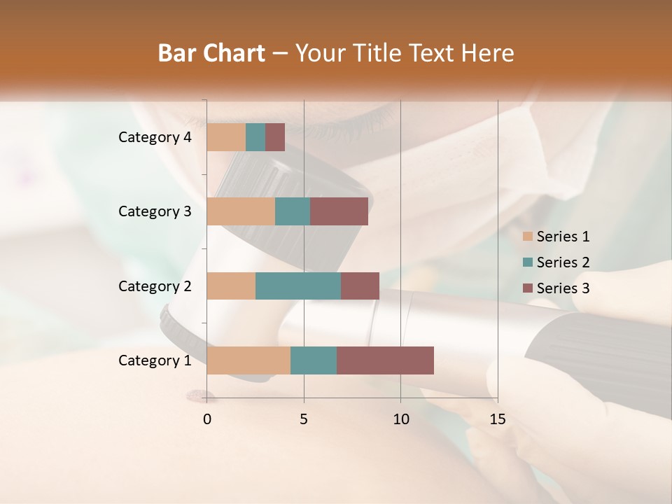 A Woman Getting Her Skin Done With A Machine PowerPoint Template