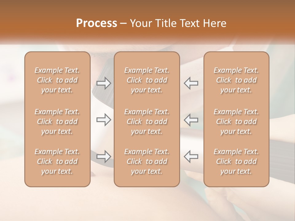 A Woman Getting Her Skin Done With A Machine PowerPoint Template