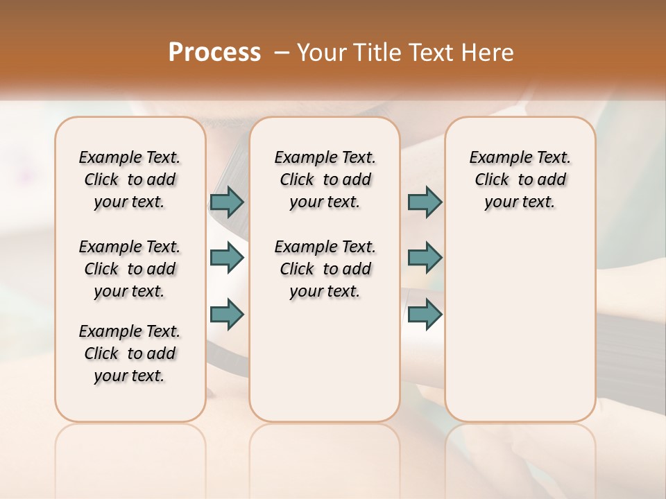 A Woman Getting Her Skin Done With A Machine PowerPoint Template