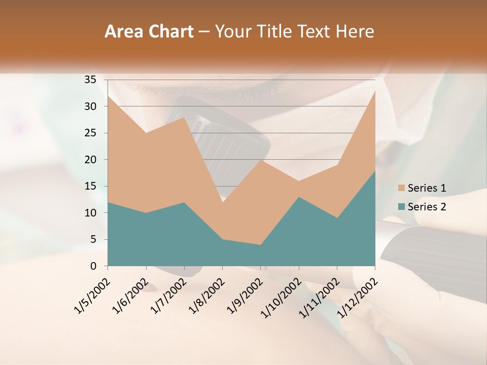 A Woman Getting Her Skin Done With A Machine PowerPoint Template