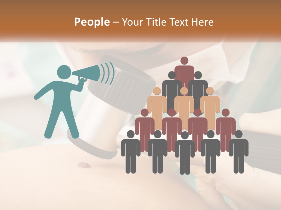 A Woman Getting Her Skin Done With A Machine PowerPoint Template