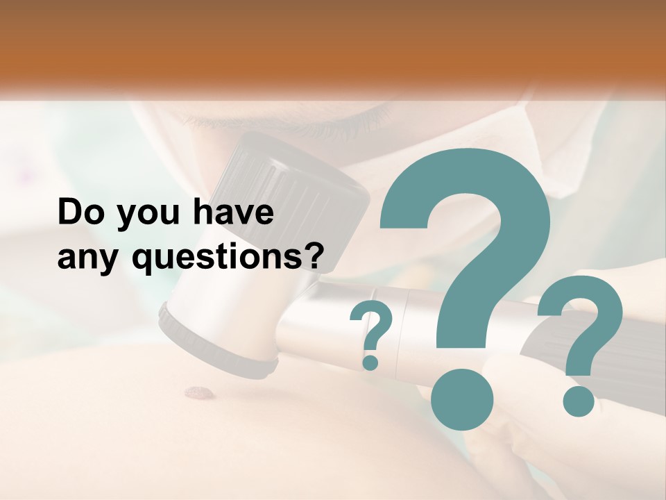 A Woman Getting Her Skin Done With A Machine PowerPoint Template