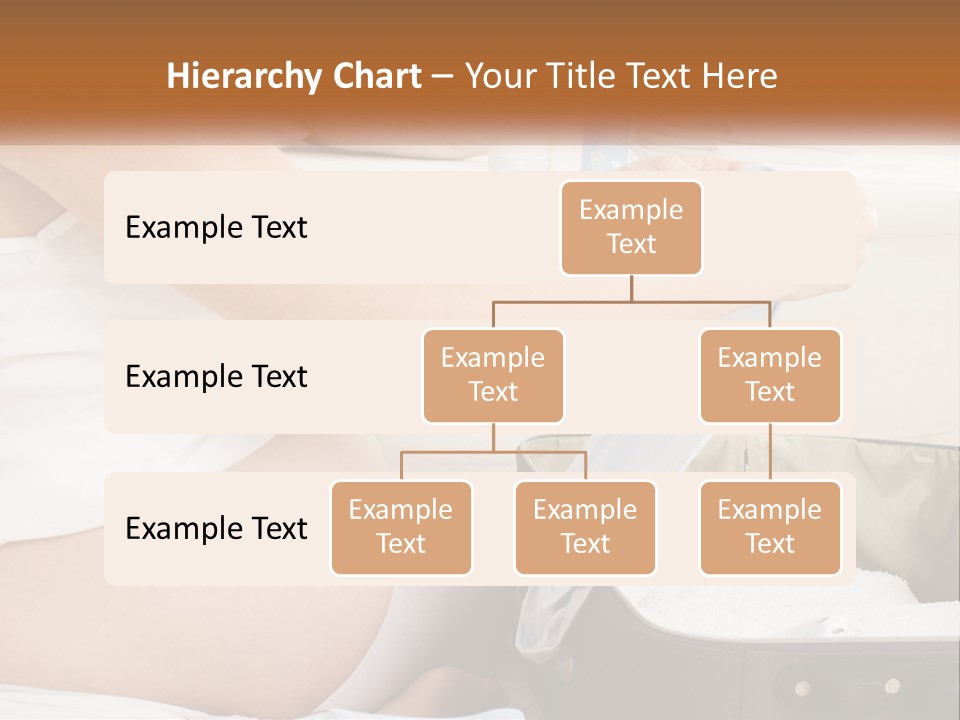 A Pregnant Woman In A White Dress Is Holding A Blue Piece Of Cloth PowerPoint Template