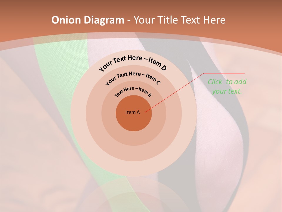 A Woman's Leg With A Green And Black Strip On It PowerPoint Template
