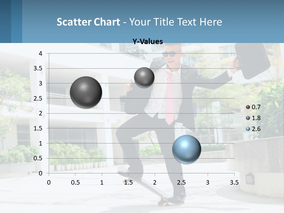 A Man In A Suit And Tie Holding A Briefcase PowerPoint Template