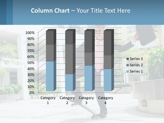 A Man In A Suit And Tie Holding A Briefcase PowerPoint Template