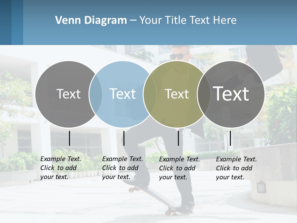 A Man In A Suit And Tie Holding A Briefcase PowerPoint Template