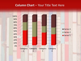 A Wooden Wall With A Red Sign That Says Name Of Presentation Company Name PowerPoint Template