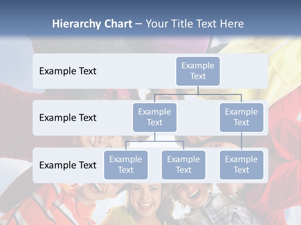 A Group Of People Standing In The Middle Of A Circle PowerPoint Template