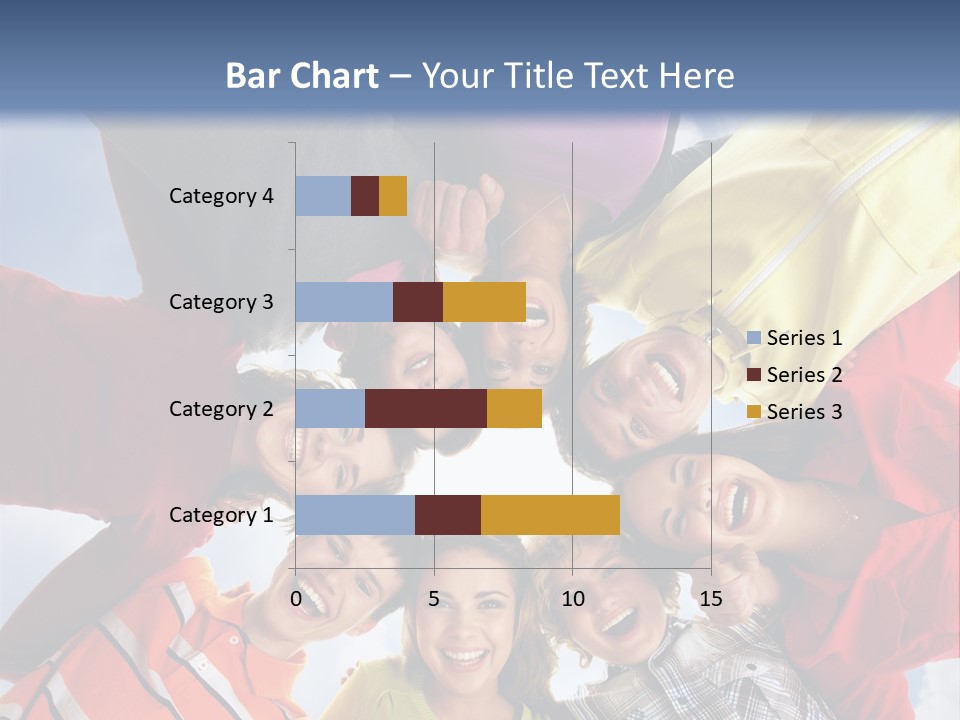 A Group Of People Standing In The Middle Of A Circle PowerPoint Template