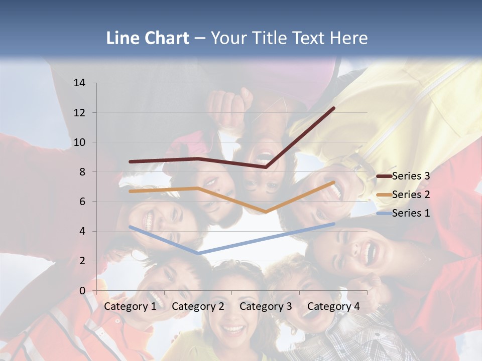 A Group Of People Standing In The Middle Of A Circle PowerPoint Template