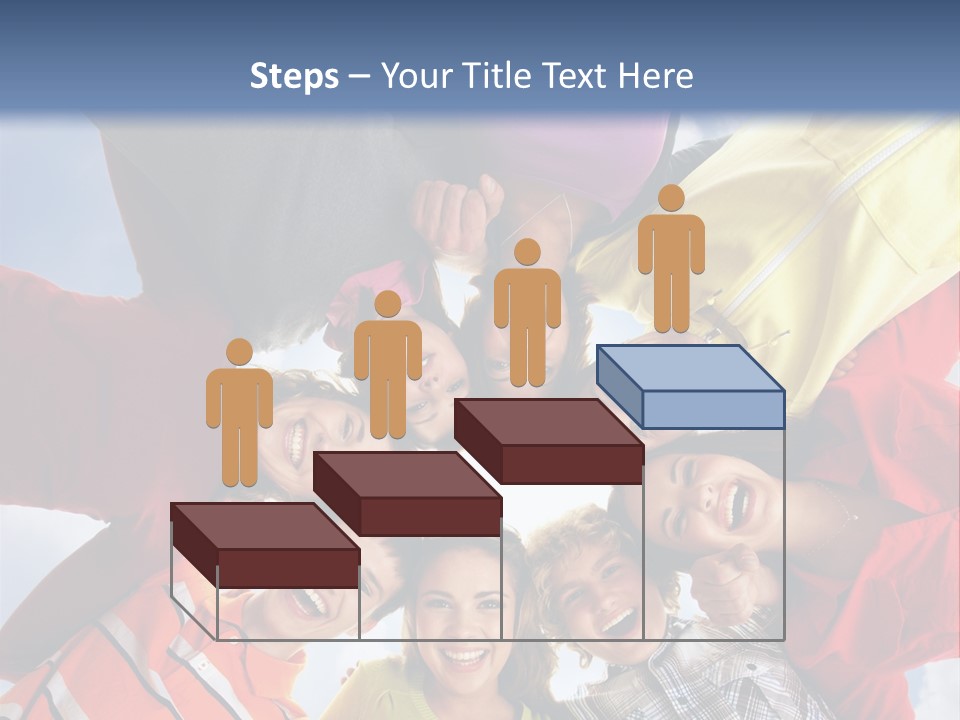 A Group Of People Standing In The Middle Of A Circle PowerPoint Template