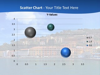 A Large Body Of Water With Buildings On Top Of It PowerPoint Template