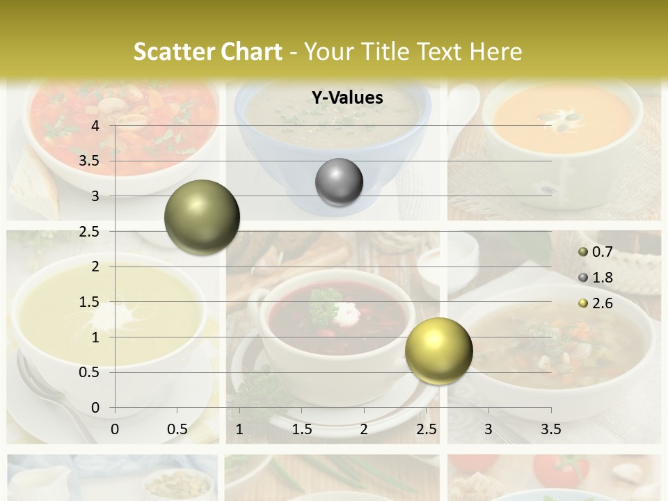 A Series Of Photos Showing Different Types Of Soups PowerPoint Template