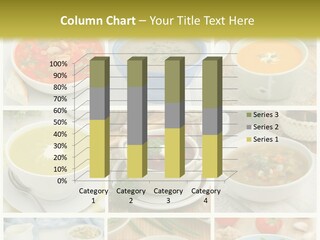 A Series Of Photos Showing Different Types Of Soups PowerPoint Template