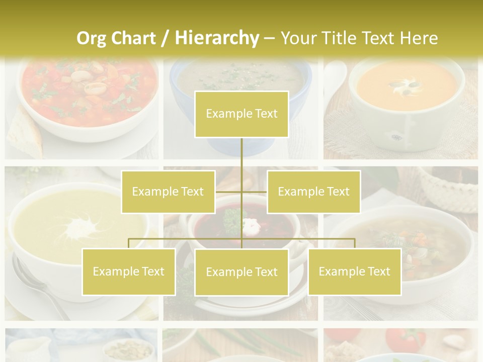 A Series Of Photos Showing Different Types Of Soups PowerPoint Template