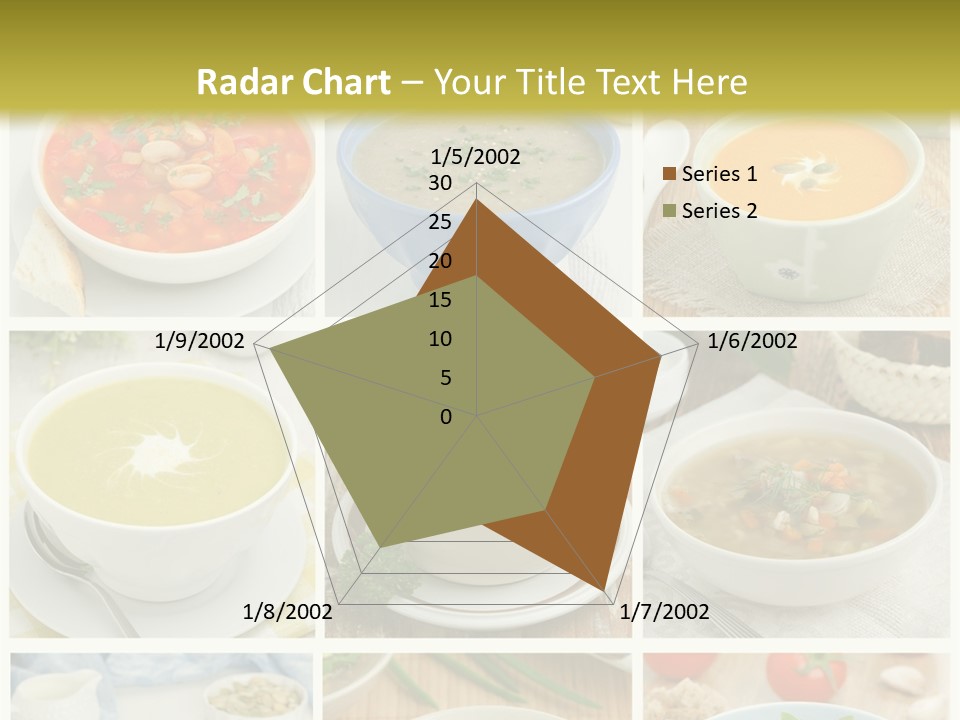 A Series Of Photos Showing Different Types Of Soups PowerPoint Template