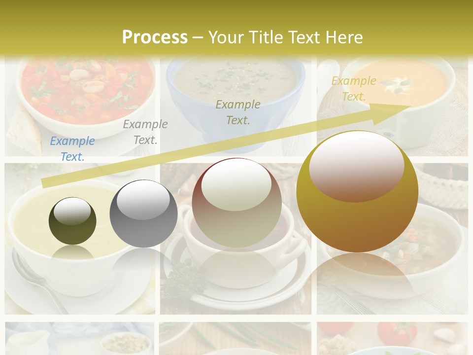A Series Of Photos Showing Different Types Of Soups PowerPoint Template