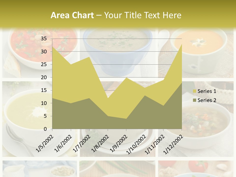 A Series Of Photos Showing Different Types Of Soups PowerPoint Template