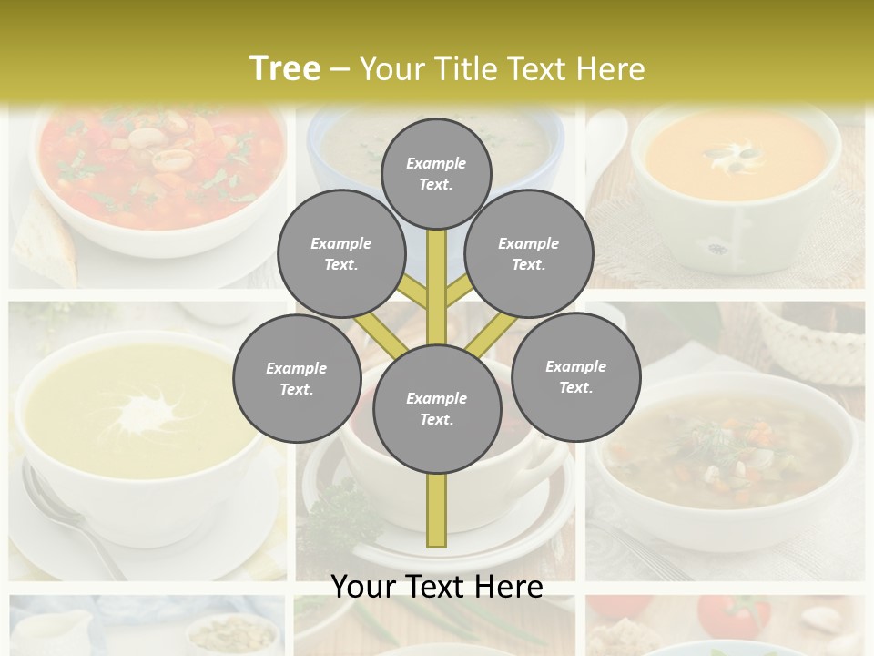 A Series Of Photos Showing Different Types Of Soups PowerPoint Template