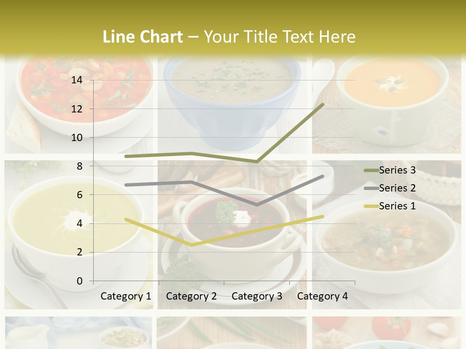 A Series Of Photos Showing Different Types Of Soups PowerPoint Template