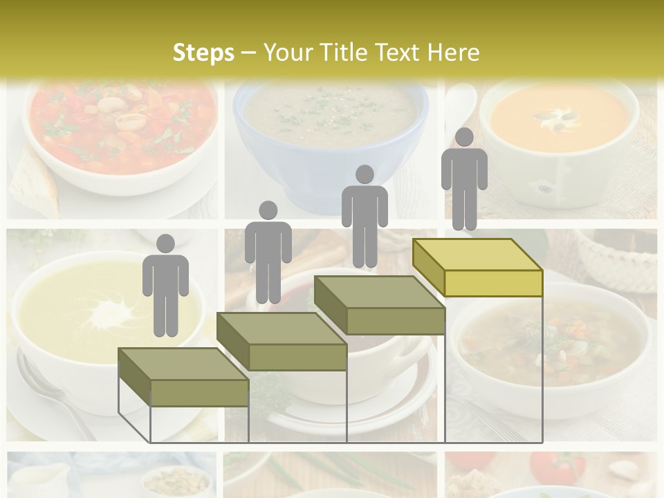 A Series Of Photos Showing Different Types Of Soups PowerPoint Template