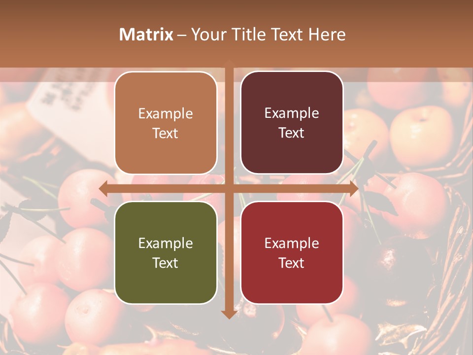 A Bunch Of Fruit Sitting On Top Of A Table PowerPoint Template