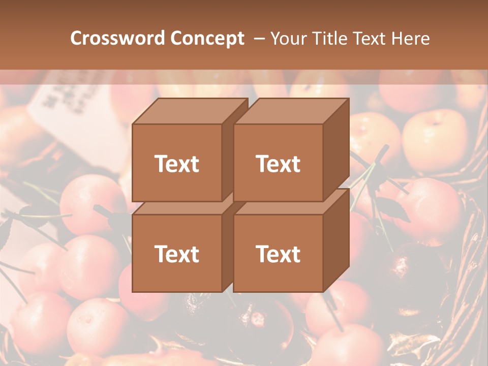 A Bunch Of Fruit Sitting On Top Of A Table PowerPoint Template