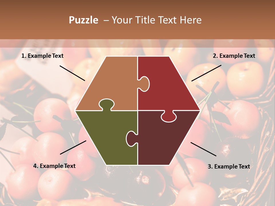 A Bunch Of Fruit Sitting On Top Of A Table PowerPoint Template