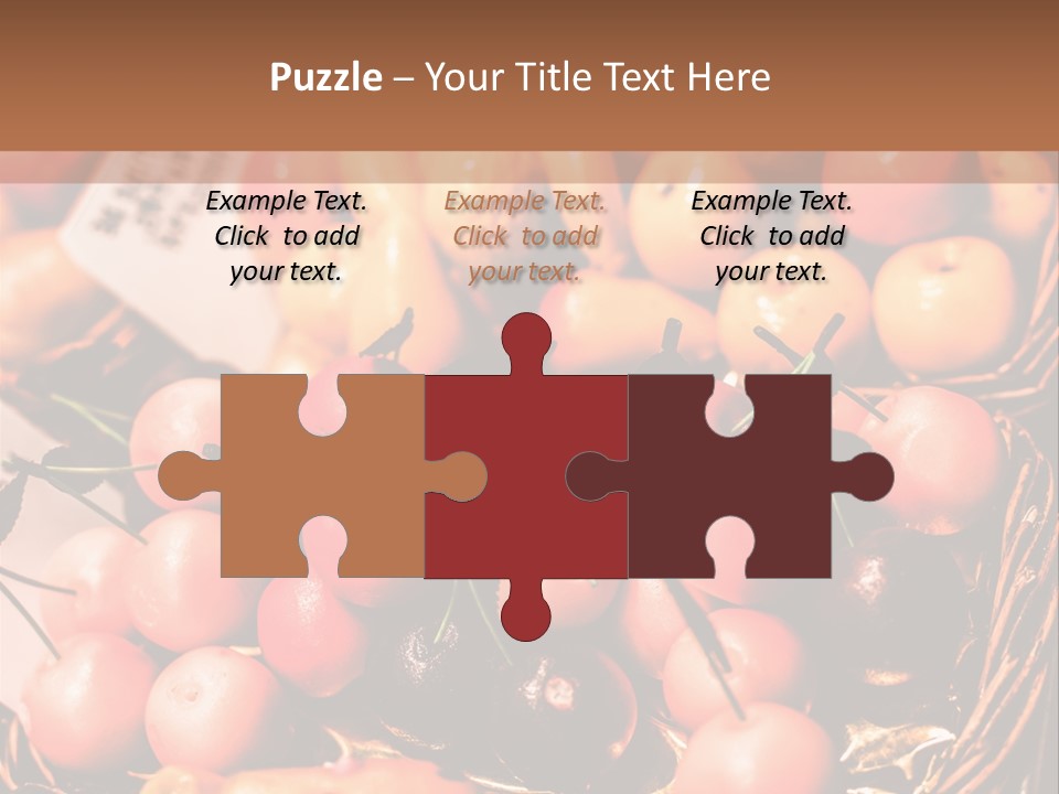 A Bunch Of Fruit Sitting On Top Of A Table PowerPoint Template