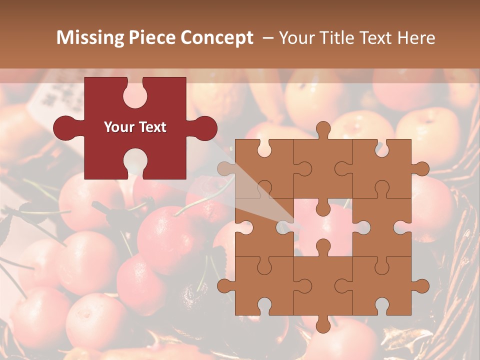 A Bunch Of Fruit Sitting On Top Of A Table PowerPoint Template